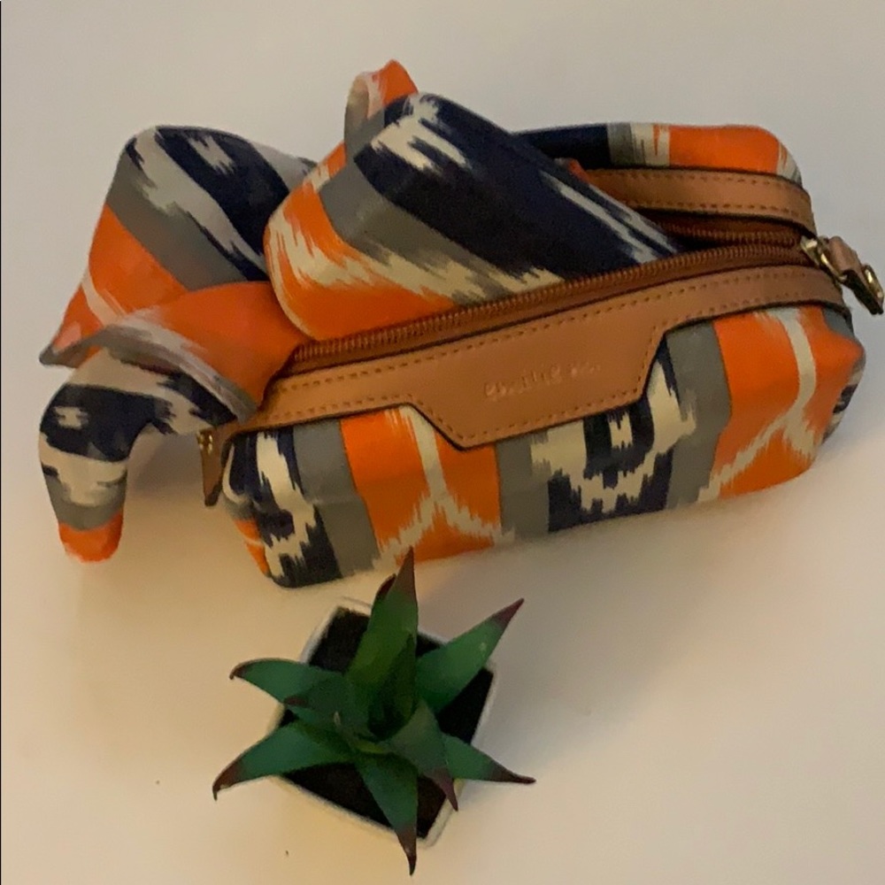 Emilie M handbag travel set eyeglass case scarf